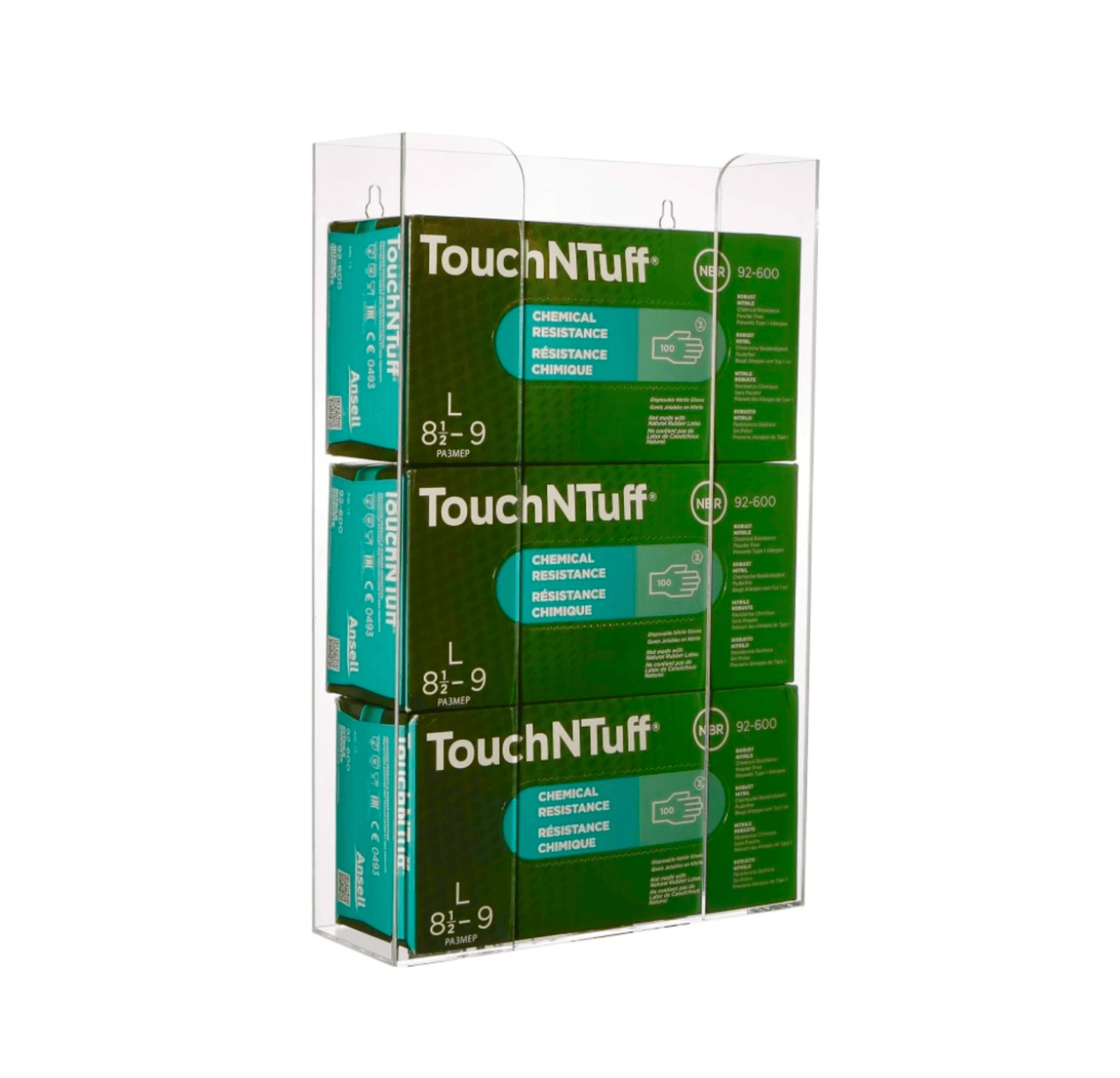 Organizador Triple para Cajas de Insumos